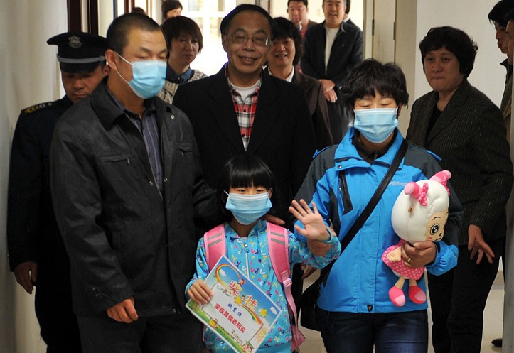 北京首例H7N9患者康复出院